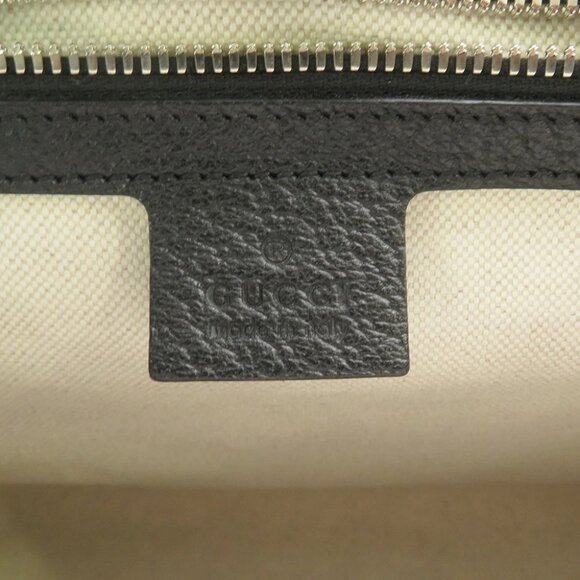 GUCCI Embroidery Tote Bag Size Small Canvas/Leather Multicolor 659983 - Picture 6 of 13